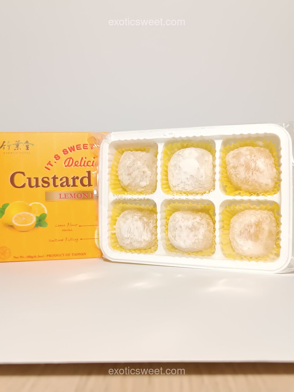BAMBOO HOUSE Custard Mochi s příchutí citronu - Image 2