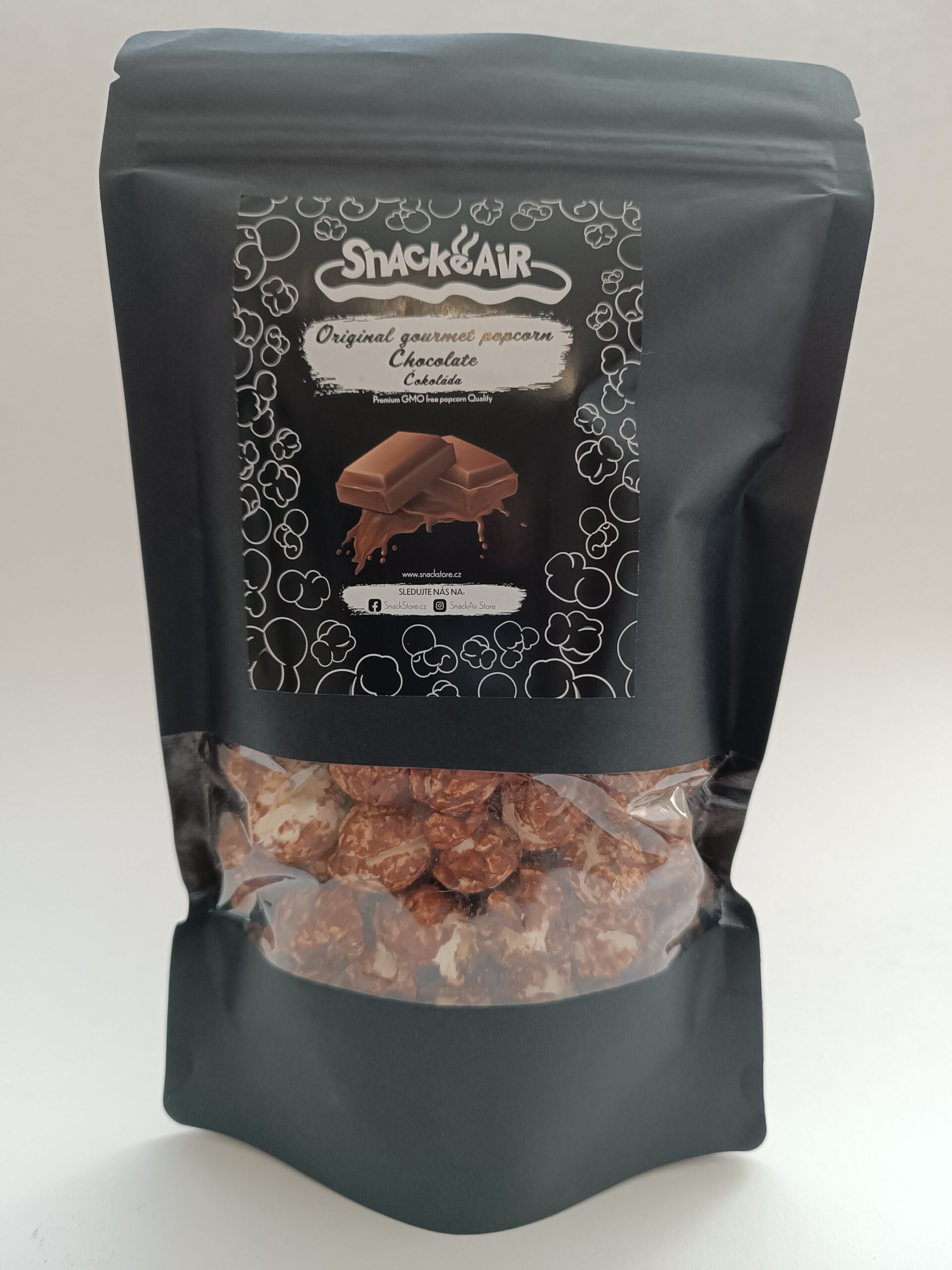 Popcorn s příchutí čokolády 100 g